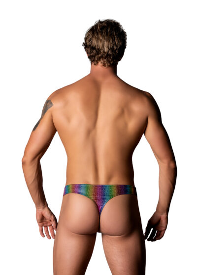 Thong with Front Condom Pouch