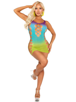 Seamless Ombre Mini Dress