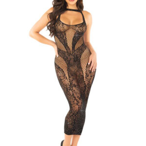 Seamless Rhinestone Lace