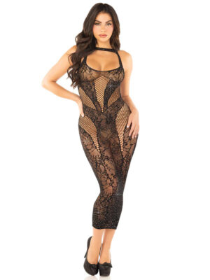 Seamless Rhinestone Lace