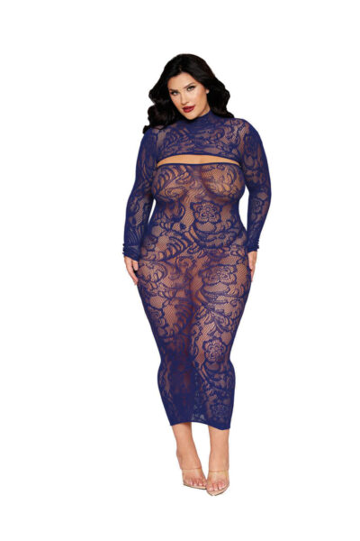 Bodystocking Gown and Shrug
