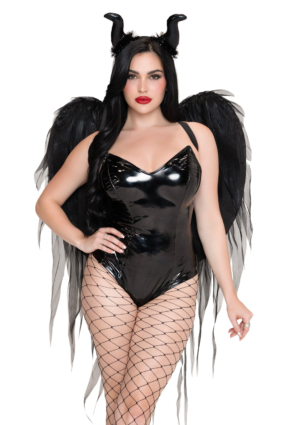 Dark Enchantress Wings and Horn Headband